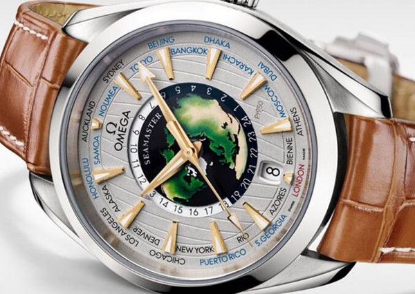 Omega Seamaster Aqua Terra World Time AAA Replica Watch
